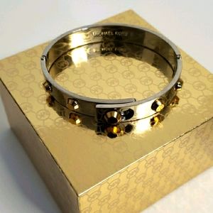 Michael Kors Cityscape Astor Mixed Metal Bracelet